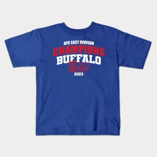 Bills 2023 AFC East Champs Kids T-Shirt